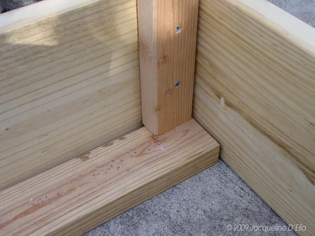 Raised Bed 2 x 3 installed