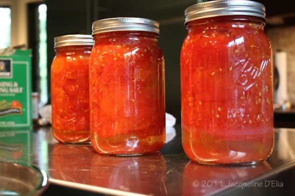 Canned tomatoes